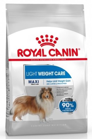 Royal Canin Maxi Light Weight Care karma sucha dla psów dorosłych, ras dużych z tendencją do nadwagi 3kg