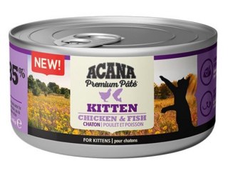 Acana Cat Premium Pate Kitten Chicken & Fish puszka 85g