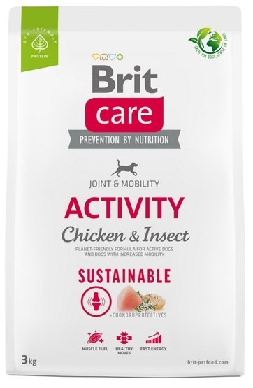 Brit Care Sustainable Activity Chicken & Insect 3kg