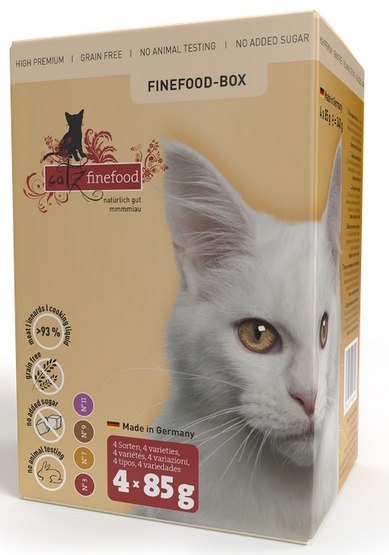 Catz Finefood Classic Finefood-Box I saszetki multipack N.3-11 4x85g