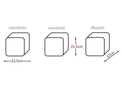 Gattino Drapak 14 Piksel biały