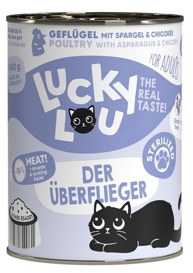 Lucky Lou Lifestage Sterilized Drób puszka 400g