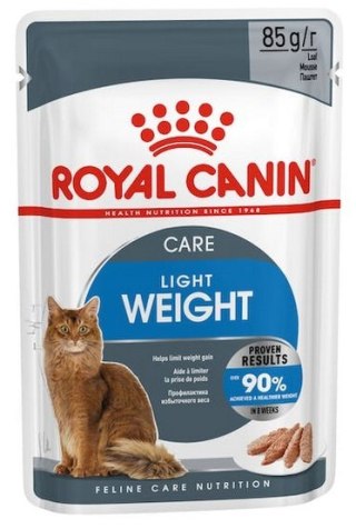 Royal Canin Ultra Light pasztet karma mokra dla kotów dorosłych, z tendencją do nadwagi saszetka 85g