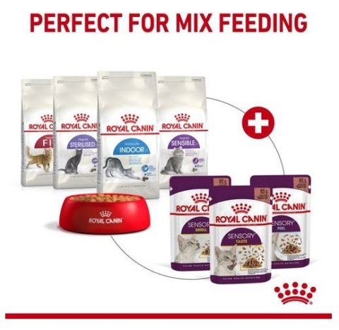 Royal Canin Sensory Feel w sosie karma mokra dla kotów dorosłych saszetka 85g