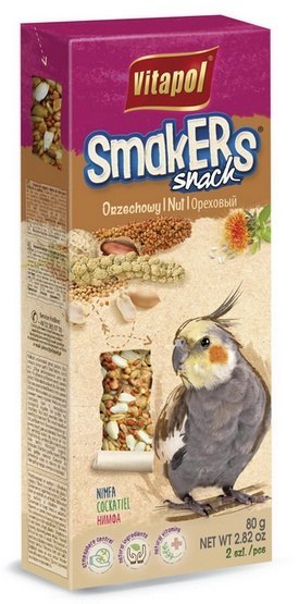 Vitapol Smakers dla nimfy - orzechowy 2szt [2207]