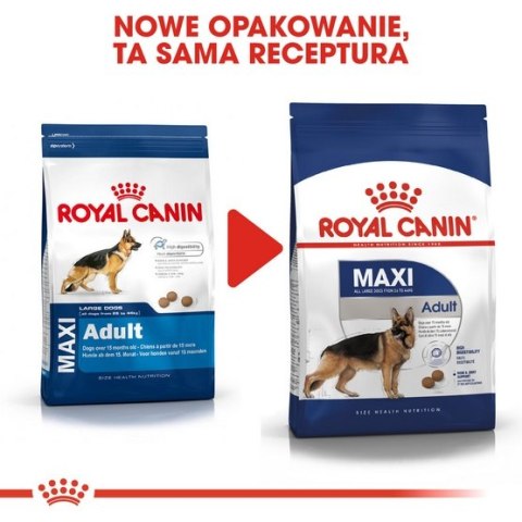 Royal Canin Maxi Adult karma sucha dla psów dorosłych, do 5 roku życia, ras dużych 4kg