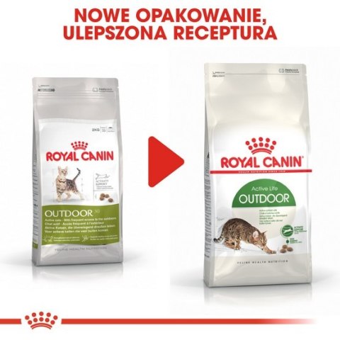 Royal Canin Outdoor karma sucha dla kotów dorosłych, wychodzących na zewnątrz 4kg