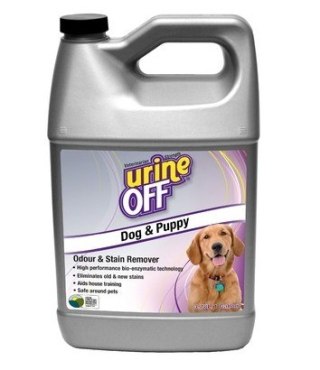 Urine Off Dog & Puppy Odor & Stain Remover - do usuwania plam moczu 3,78L