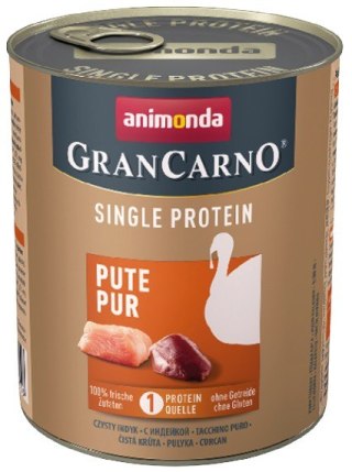 Animonda GranCarno Single Protein Indyk puszka 800g