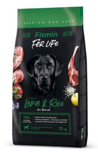 Fitmin Dog For Life Adult Lamb & rice 12kg