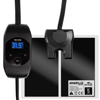 Terrario Amarillo 5W - mata grzewcza z termostatem LCD