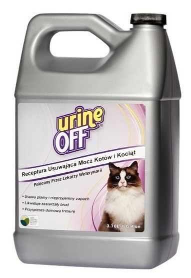 Urine Off Cat & Kitten Formula - do usuwania plam moczu 3,78L