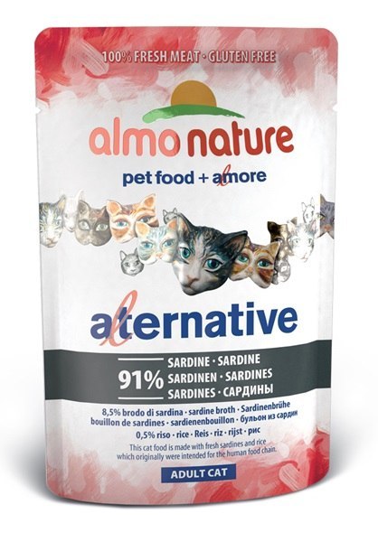 ALMO NATURE ALTERNATIVE sardynki 55 g