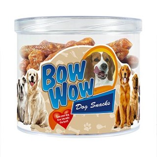 BOW WOW Kiełbaski z wątróbką i ryżem 1kg [BW468]