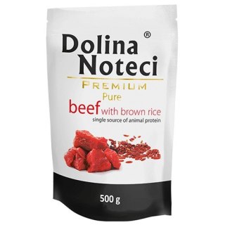 DOLINA NOTECI PURE WOŁOWINA Z RYŻEM 500g