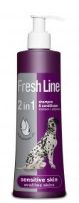 FRESH LINE szampon z odżywką dla wrażliwej skóry 220 ml