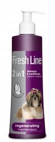 FRESH LINE szampon z odżywką regenerujacy 220 ml