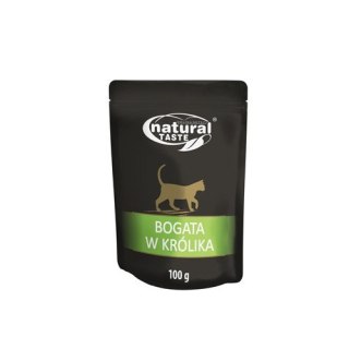 NATURAL TASTE dla kota BOGATA W KRÓLIKA 100g