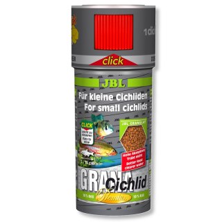 JBL Grana Cichild 100ml Click - pokarm dla pielęgnic z dozownikiem