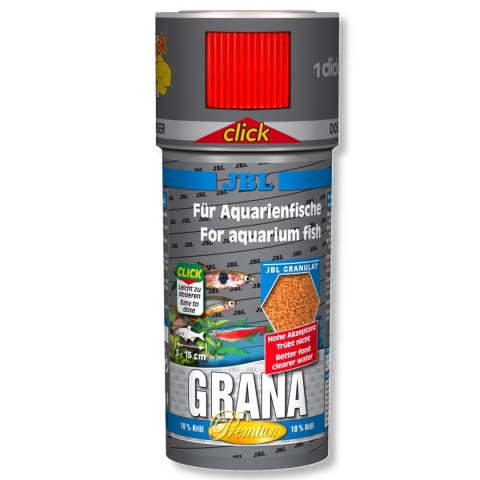 JBL Grana Click 100ml - pokarm mikro granulki z dozownikiem