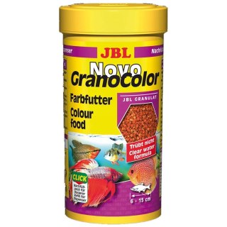 JBL NovoGranocolor Refill 250ml - pokarm podstawowy w granulacie dla ryb