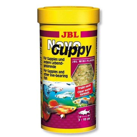 JBL NovoGuppy 250ml - pokarm dla ryb żyworodnych