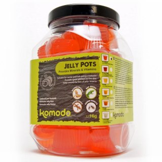 Komodo Jelly Pot Strawberry Jar - pokarm truskawka w żelu 60szt.