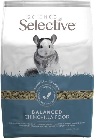 Supreme Petfoods Science Selective Chinchilla Food 1,5kg