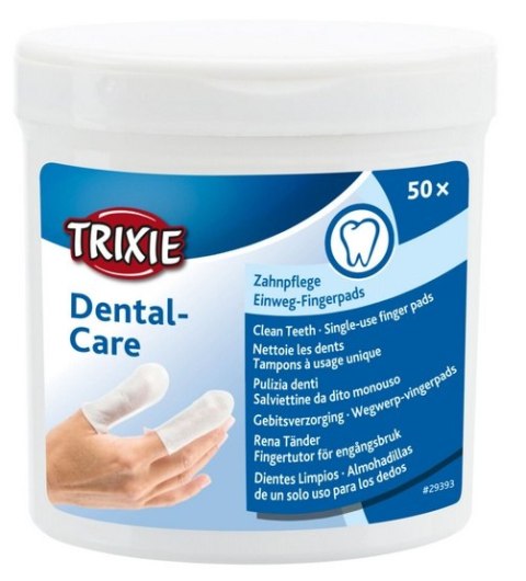 Trixie Dental Care nakładki na palce do higieny zębów 50szt [TX-29393]