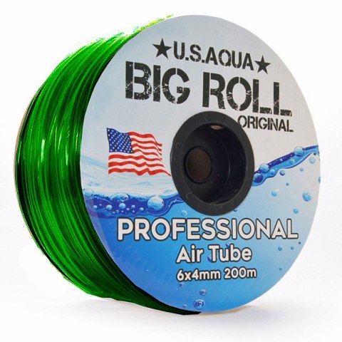 U.S.Aqua Airline Green - wężyk 6mm 1mb