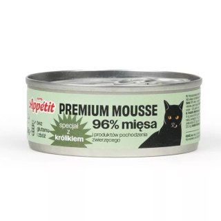 Comfy Appetit Premium Mousse - mokra karma z królikiem dla kota 85g