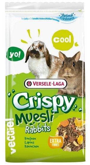 Versele-Laga Crispy Muesli Rabbit - pokarm dla królika 3,15kg (2,75kg+400g gratis)