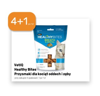 VetiQ Przysmaki dla kociąt oddech i zęby 4+ 1