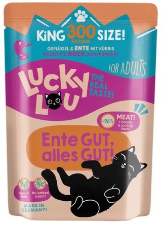 Lucky Lou Lifestage Adult Drób i kaczka saszetka 300g