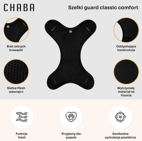 CHABA Szelki Guard Comfort Classic L czerwone