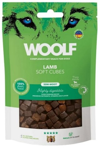 Woolf Soft Cubes Monoprotein Lamb 100g