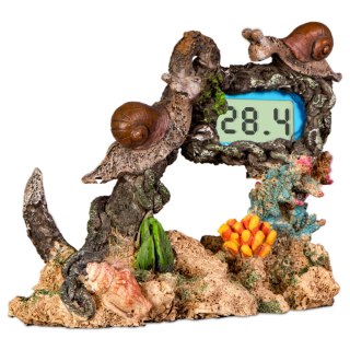 Yusee Aquarium Decor Thermometer - dekoracja z termometrem LCD