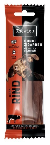 Chewies Hundezigarren Rind - wołowina 75g