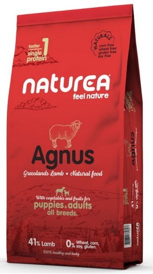 Naturea Dog Naturals Agnus Puppy & Adult Jagnięcina 2kg