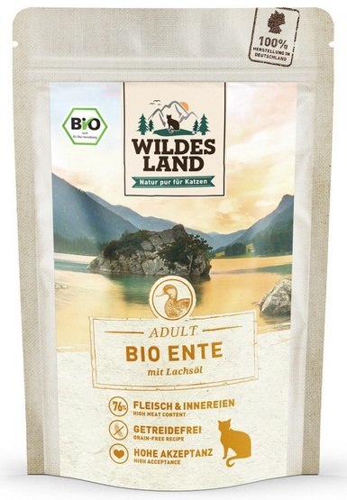 Wildes Land Cat Bio Ente Pur saszetka 85g