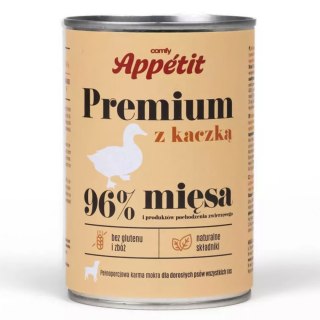 Comfy Appetit Premium z kaczką - karma mokra dla psa 400g