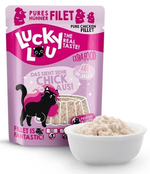 Lucky Lou Extrafood Kurczak w galaretce saszetka 70g