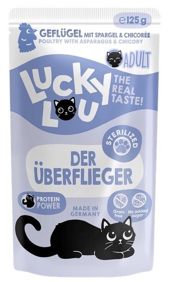 Lucky Lou Lifestage Sterilized Drób saszetka 125g