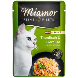 Miamor Filets Thunfisch & Gemuse in Sauce - tuńczyk z warzywami w sosie 100g