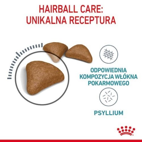 Royal Canin Hairball Care karma sucha dla kotów dorosłych, eliminacja kul włosowych 4kg