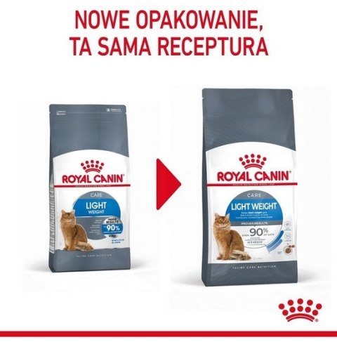 Royal Canin Light Weight Care karma sucha dla kotów dorosłych, utrzymanie prawidłowej masy ciała 3kg