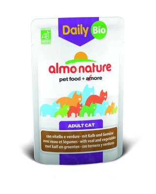 ALMO NATURE DAILY Bio z cielęciną i warzywami 70 g