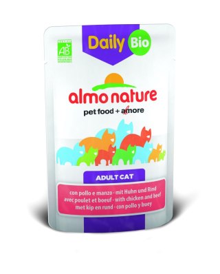 ALMO NATURE DAILY Bio z wołowiną i kurczakiem 70 g