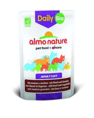 ALMO NATURE DAILY Bio z wołowiną i warzywami 70 g