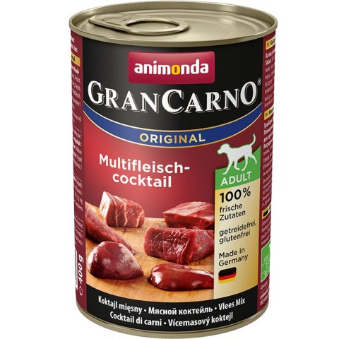 ANIMONDA GranCarno Orginal Adult puszki mieszanka czterech mięs 400g